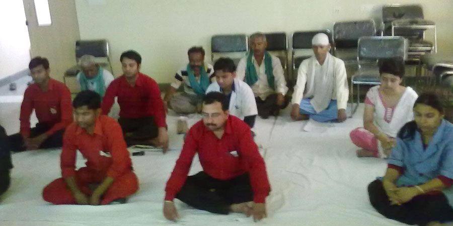 जून’2012 में तारिणी कैंसर अस्पताल, अलवर के लिए सिद्धयोग ध्यान शिविर का आयोजन किया गया।